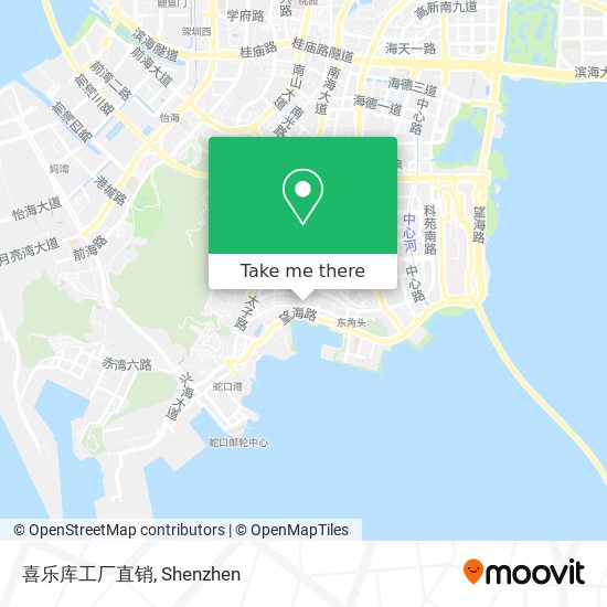 喜乐库工厂直销 map