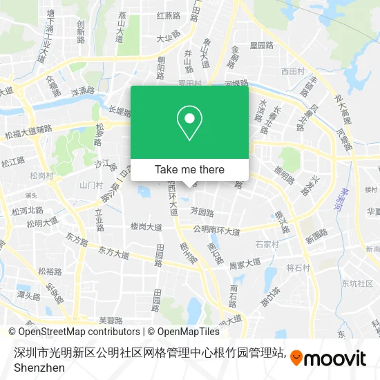 深圳市光明新区公明社区网格管理中心根竹园管理站 map