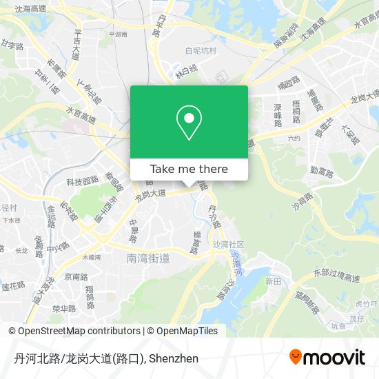 丹河北路/龙岗大道(路口) map