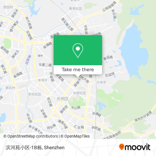 滨河苑小区-1B栋 map