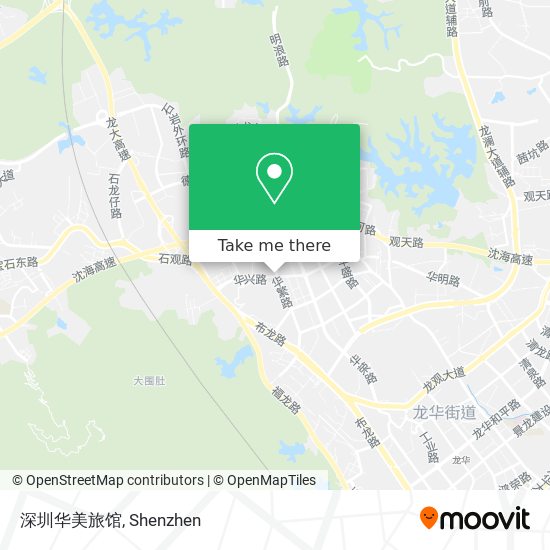 深圳华美旅馆 map