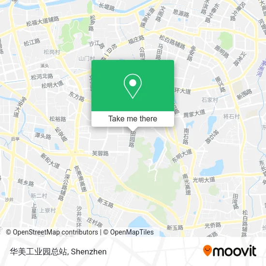 华美工业园总站 map