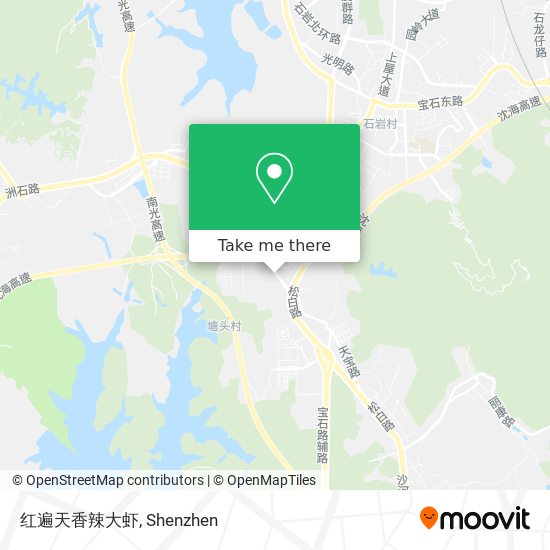 红遍天香辣大虾 map