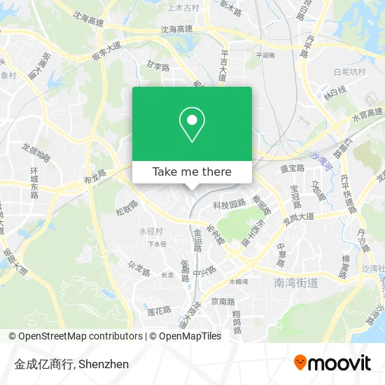 金成亿商行 map