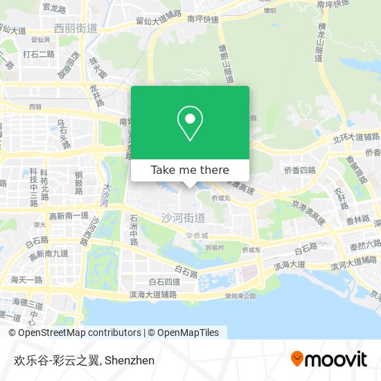 欢乐谷-彩云之翼 map