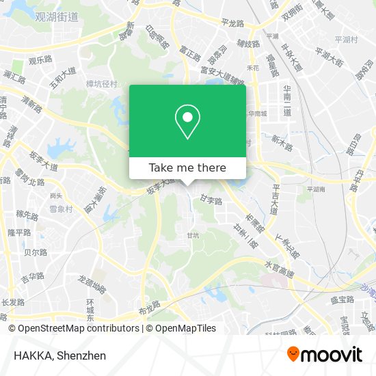 HAKKA map