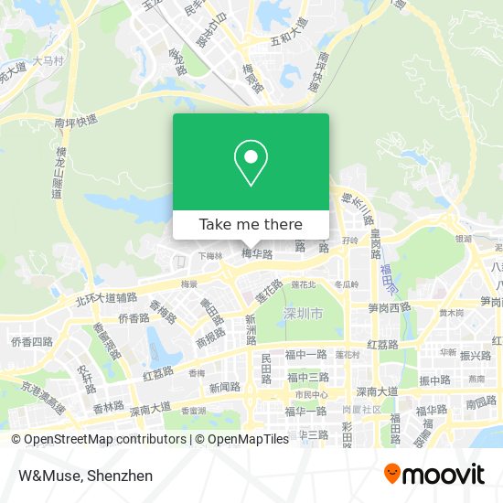 W&Muse map