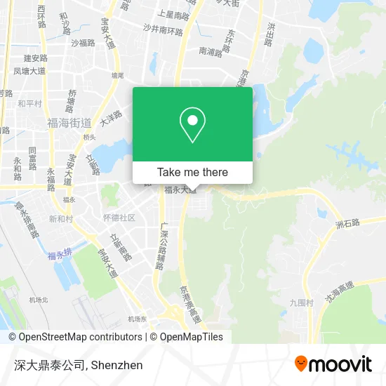 深大鼎泰公司 map
