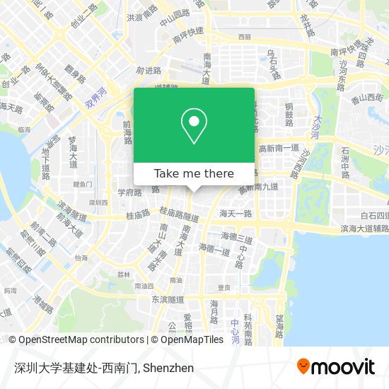 深圳大学基建处-西南门 map