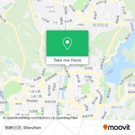 独树社区 map