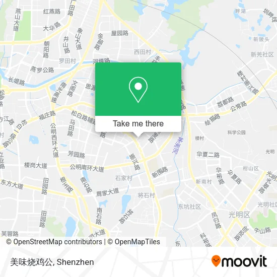 美味烧鸡公 map