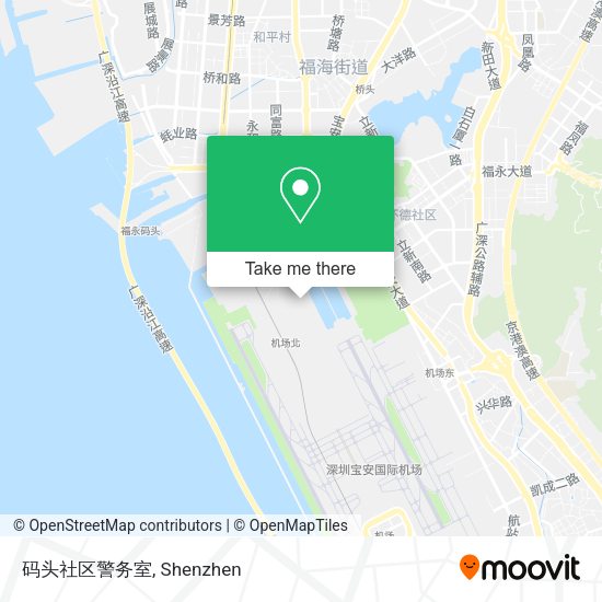 码头社区警务室 map