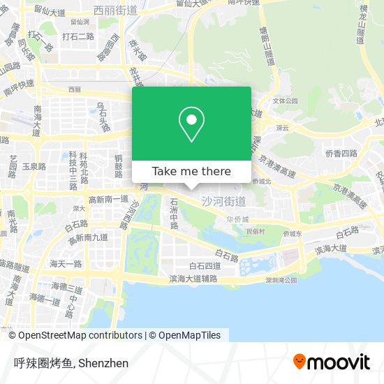 呼辣圈烤鱼 map