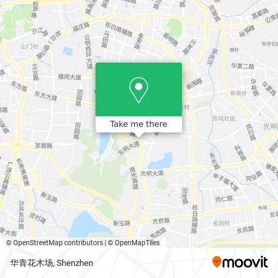 华青花木场 map