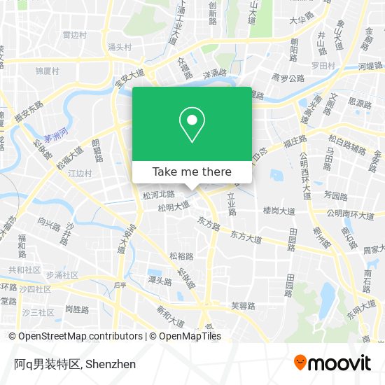 阿q男装特区 map