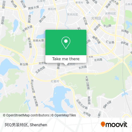 阿Q男装特区 map