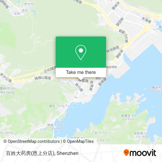 百姓大药房(恩上分店) map
