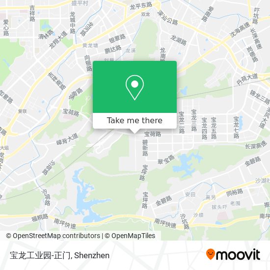 宝龙工业园-正门 map