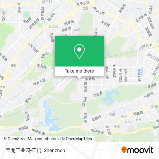 宝龙工业园-正门 map