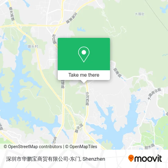深圳市华鹏宝商贸有限公司-东门 map