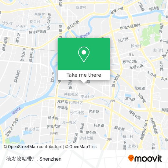 德发胶粘带厂 map