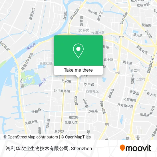鸿利华农业生物技术有限公司 map