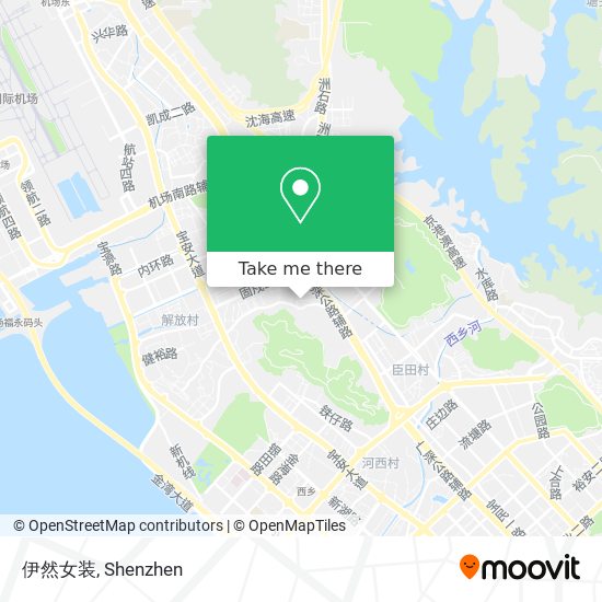 伊然女装 map