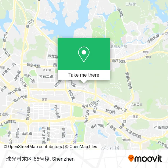 珠光村东区-65号楼 map