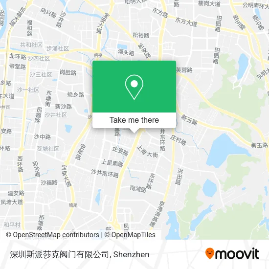 深圳斯派莎克阀门有限公司 map