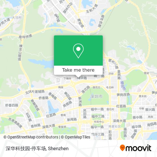 深华科技园-停车场 map