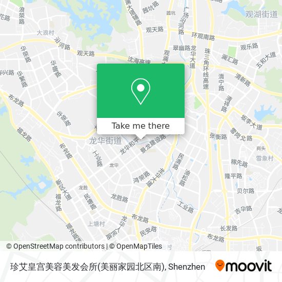 珍艾皇宫美容美发会所(美丽家园北区南) map