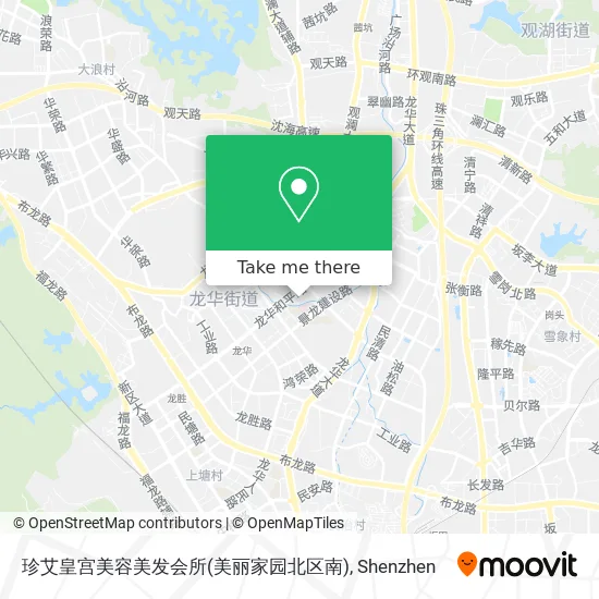 珍艾皇宫美容美发会所(美丽家园北区南) map