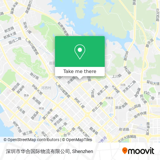 深圳市华合国际物流有限公司 map
