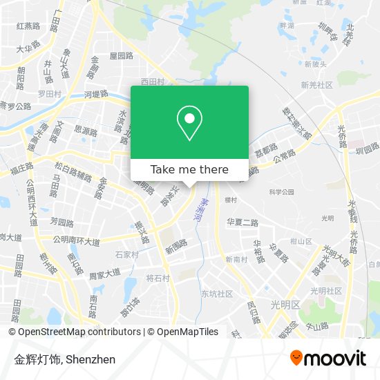 金辉灯饰 map