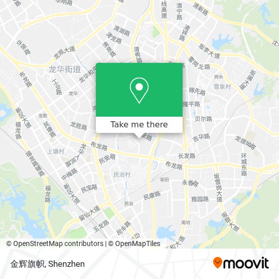 金辉旗帜 map