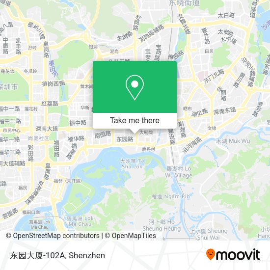东园大厦-102A map