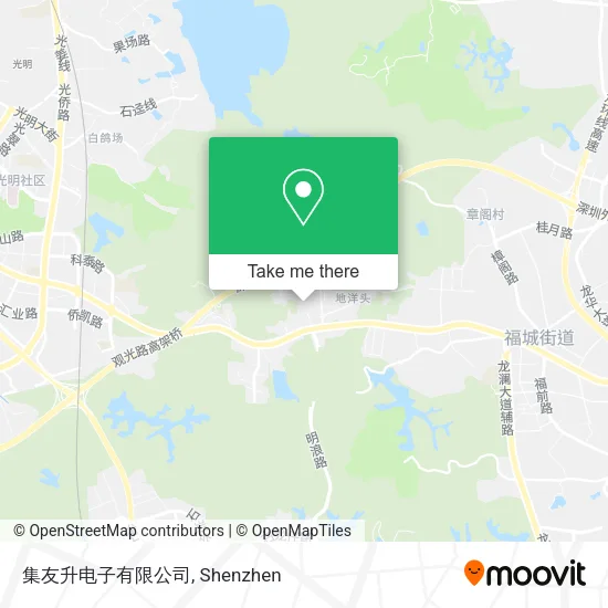 集友升电子有限公司 map