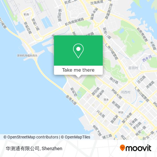 华测通有限公司 map
