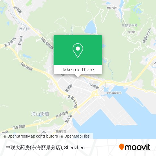 中联大药房(东海丽景分店) map