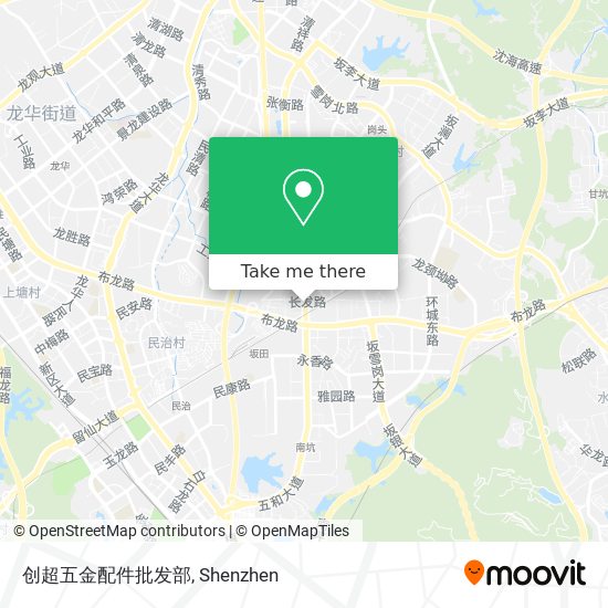 创超五金配件批发部 map