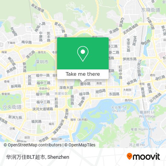 华润万佳BLT超市 map