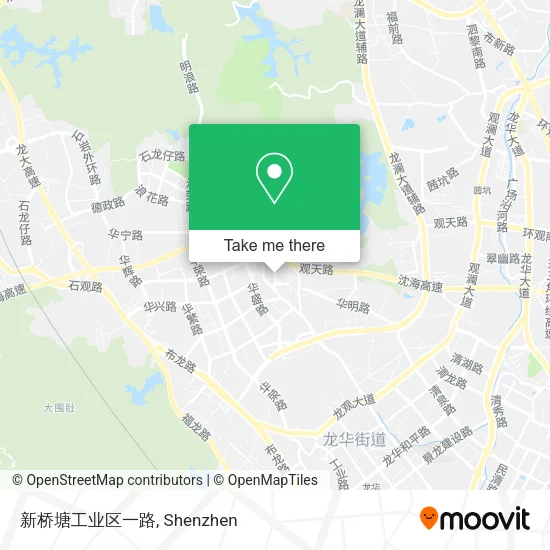 新桥塘工业区一路 map