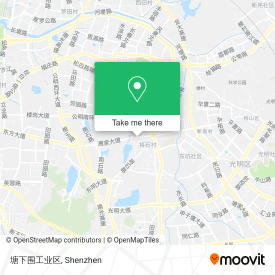 塘下围工业区 map