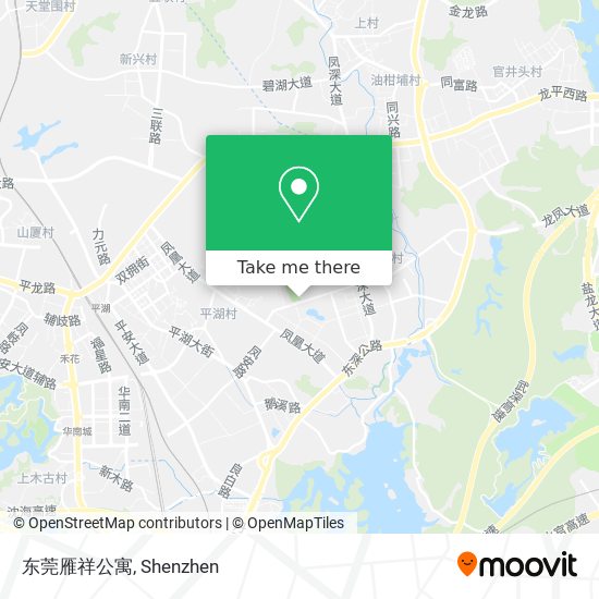 东莞雁祥公寓 map
