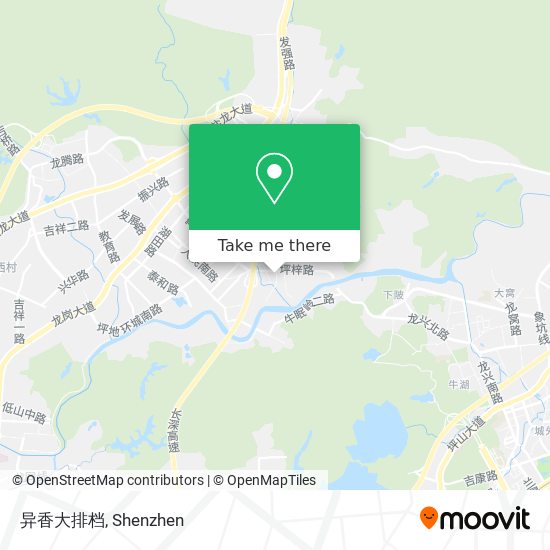 异香大排档 map