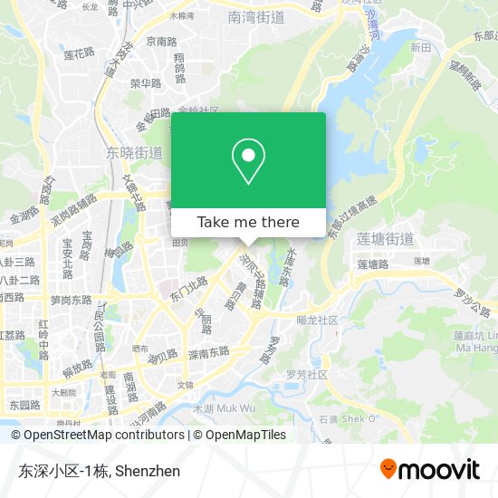 东深小区-1栋 map