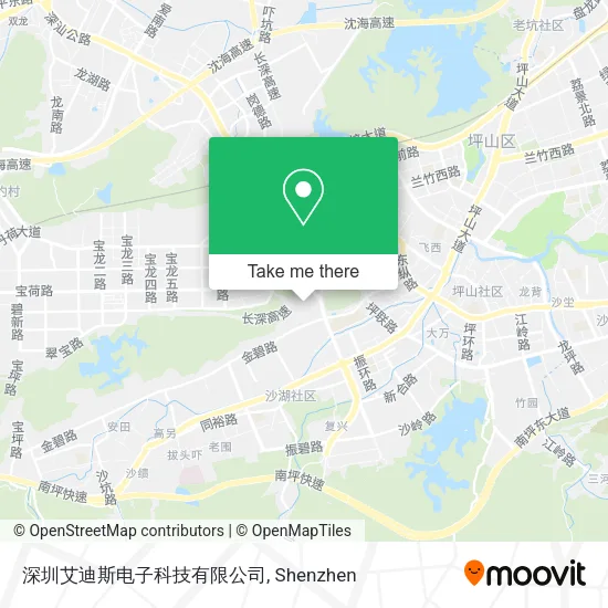 深圳艾迪斯电子科技有限公司 map