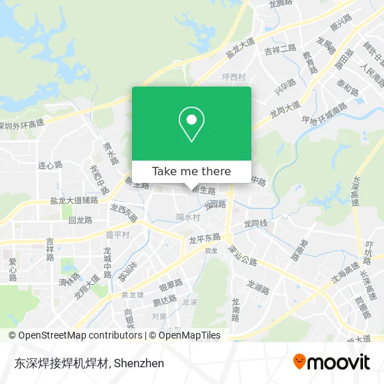 东深焊接焊机焊材 map