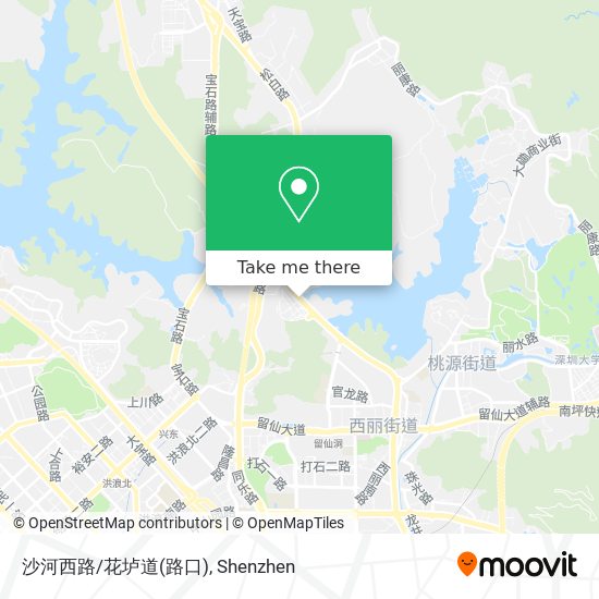 沙河西路/花垆道(路口) map