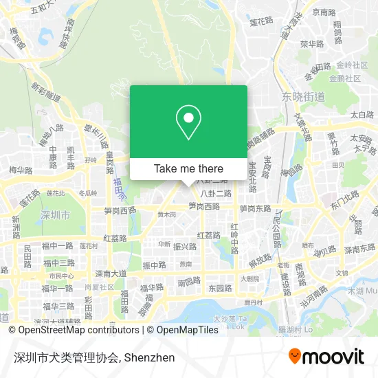 深圳市犬类管理协会 map